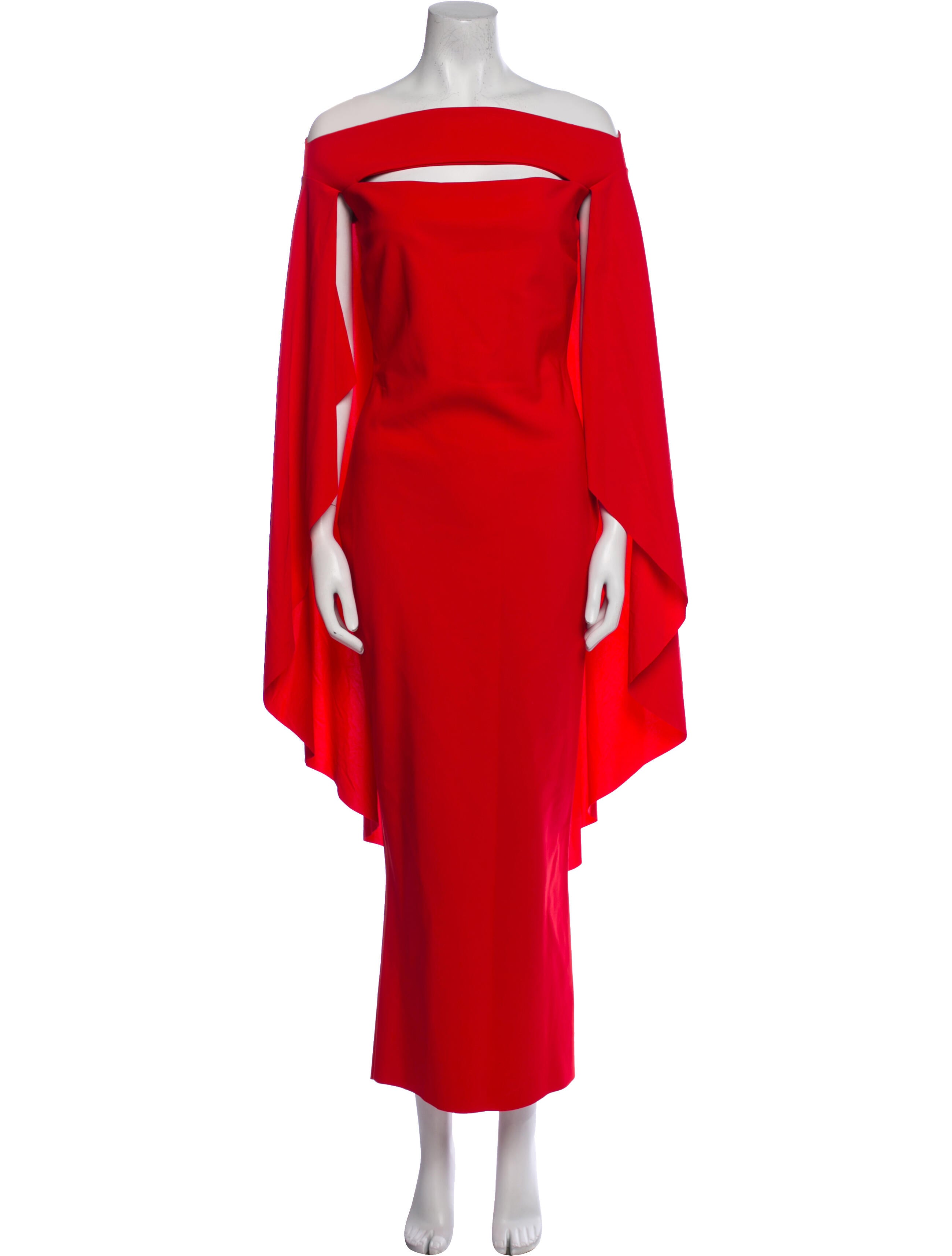 La Petite Robe di Chiara Boni Off-The-Shoulder Long Dress