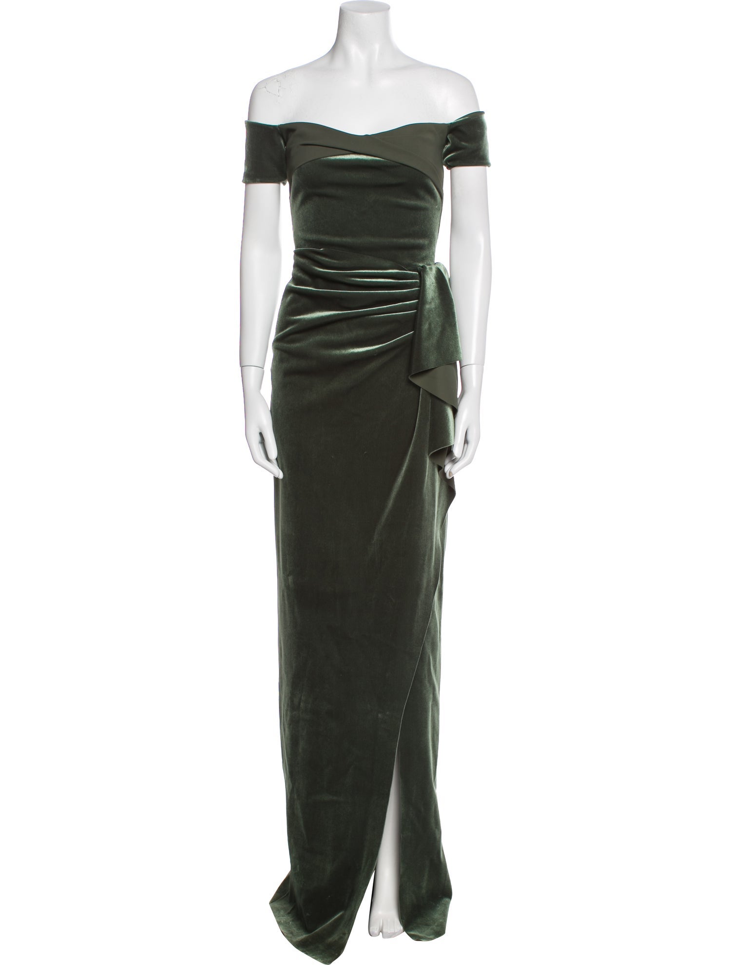 La Petite Robe di Chiara Boni Off-The-Shoulder Long Dress