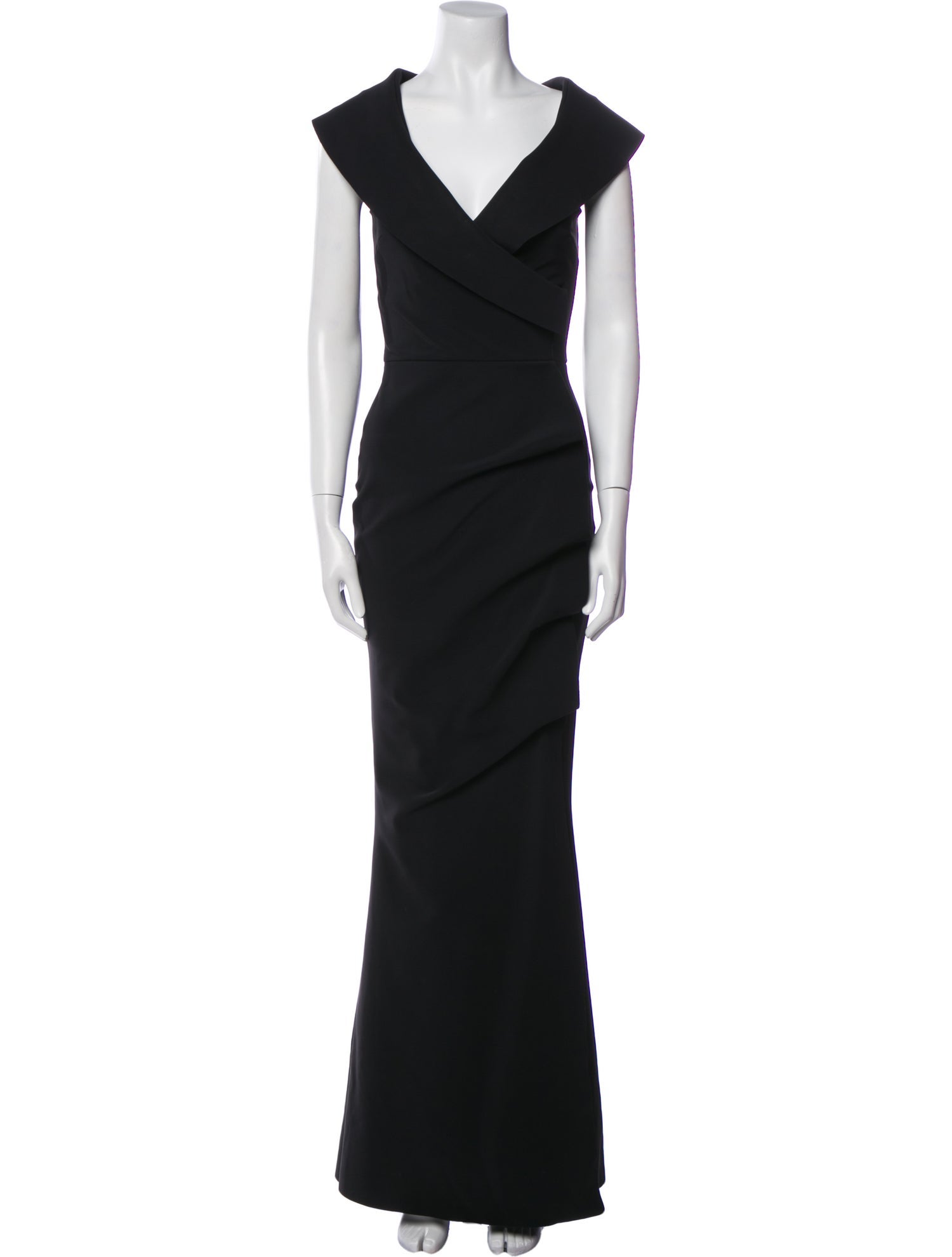 La Petite Robe di Chiara Boni V-Neck Long Dress