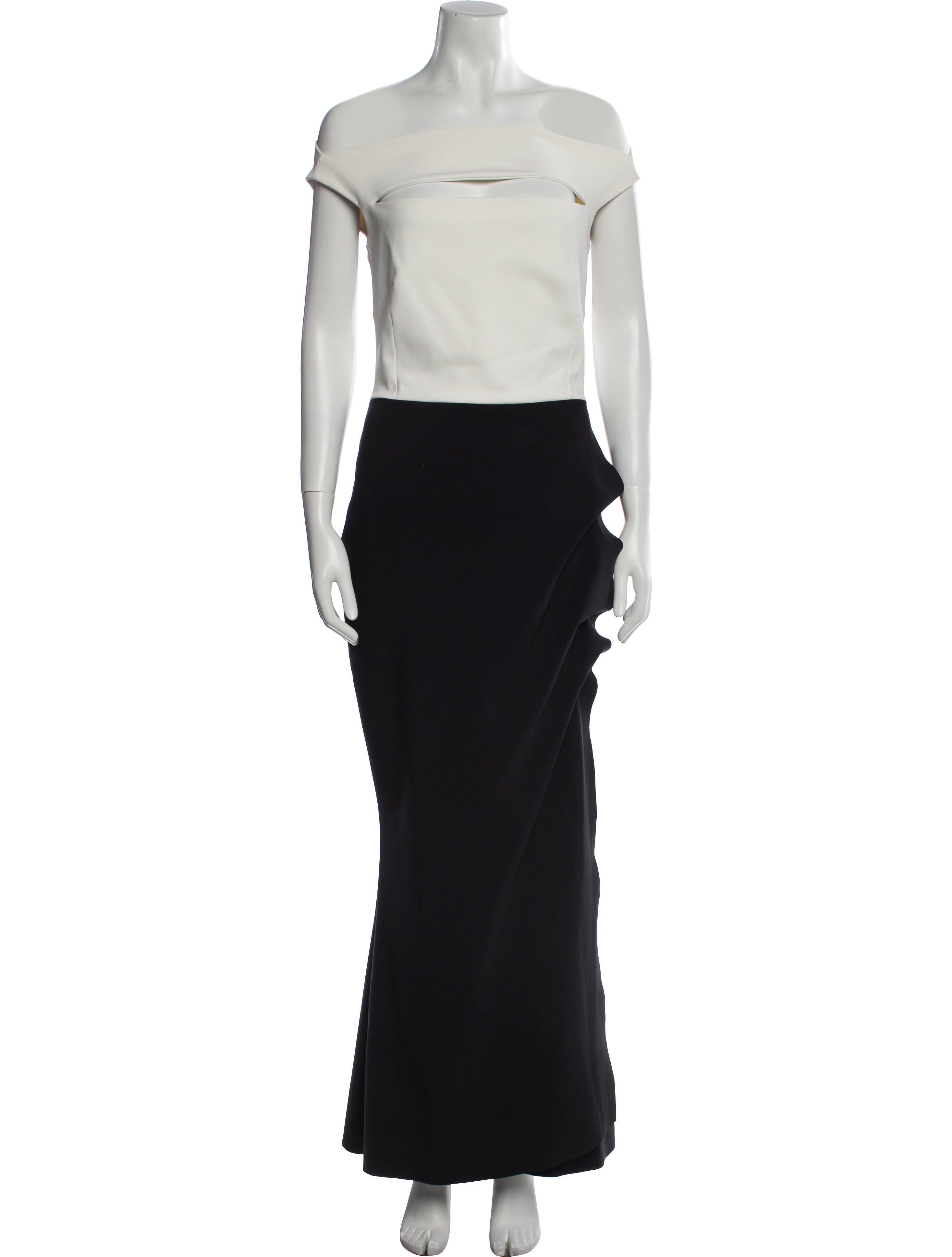 La Petite Robe di Chiara Boni Colorblock Pattern Long Dress