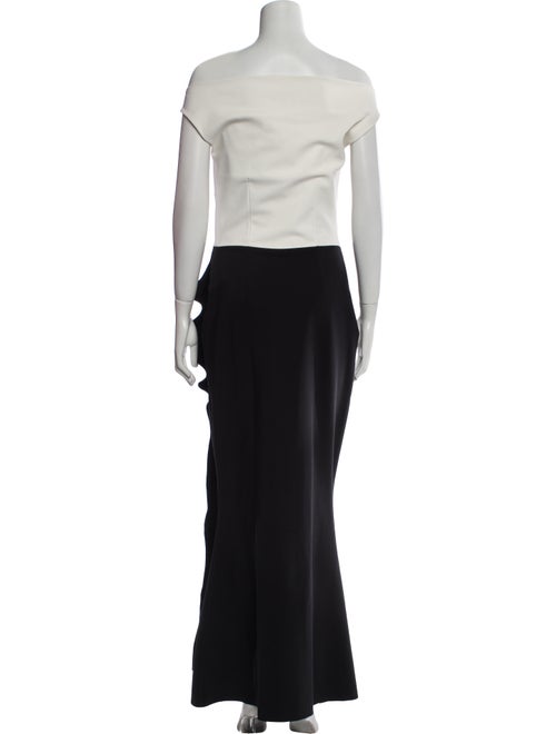 La Petite Robe di Chiara Boni Colorblock Pattern Long Dress