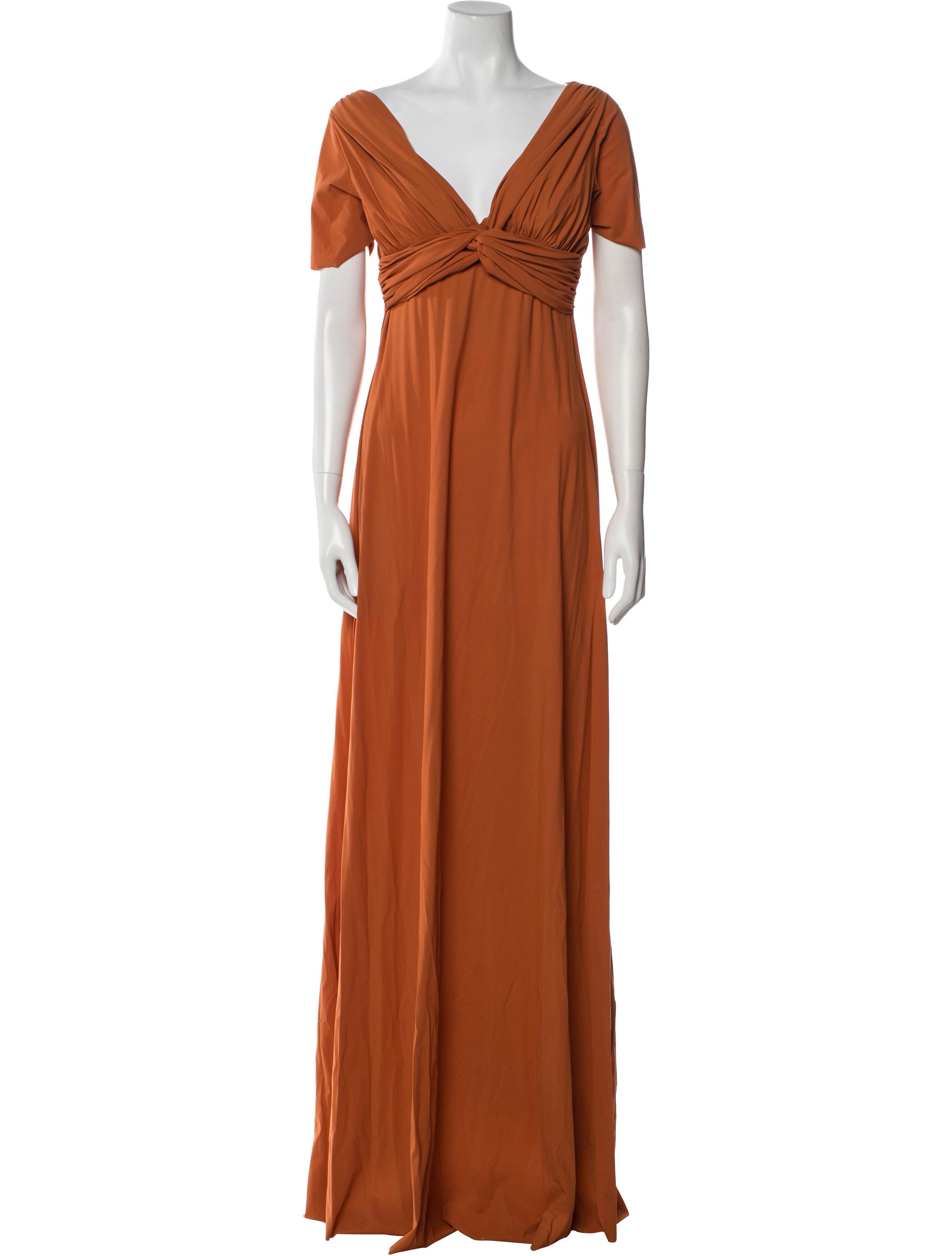 La Petite Robe di Chiara Boni V-Neck Long Dress