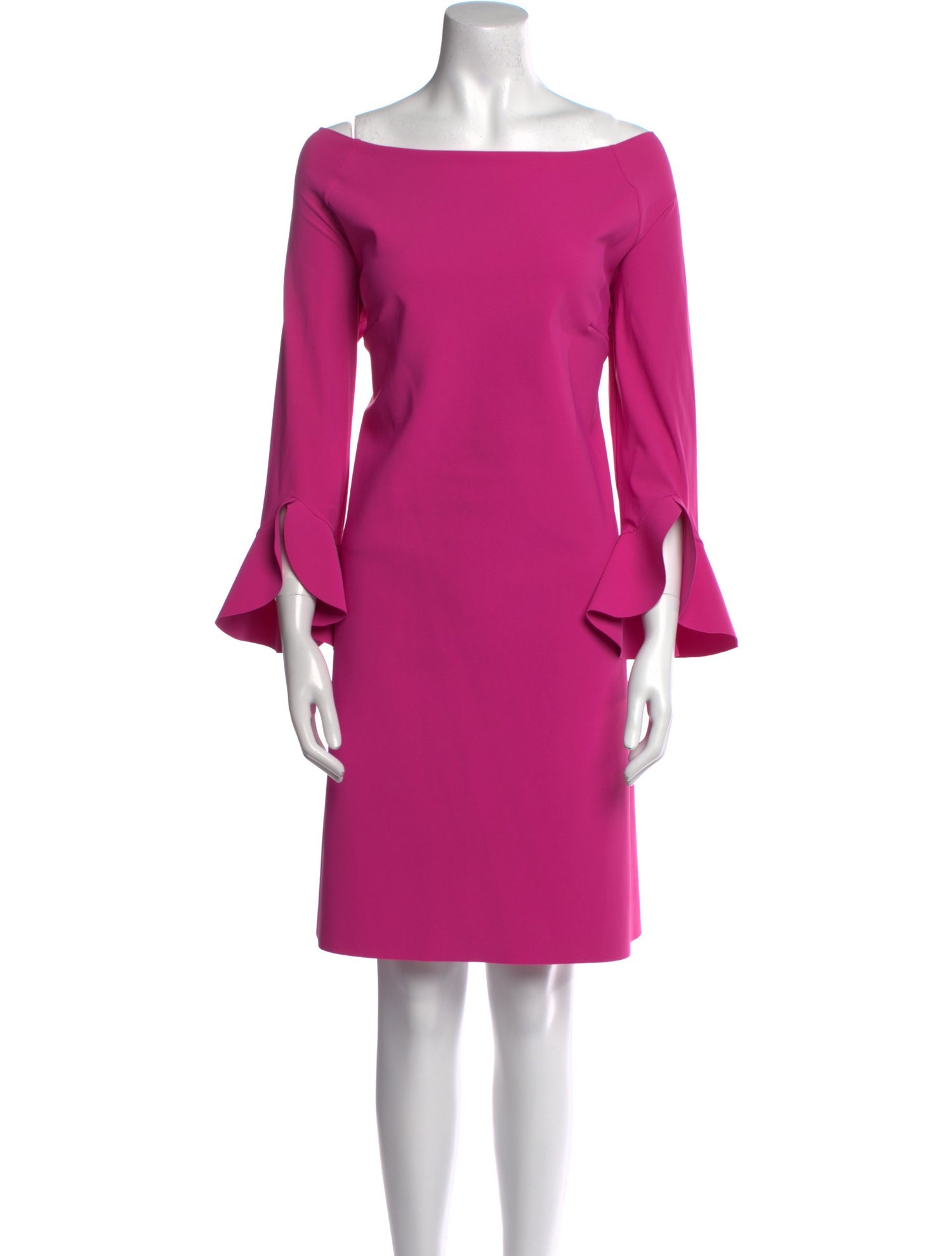 La Petite Robe di Chiara Boni Bateau Neckline Knee-Length Dress