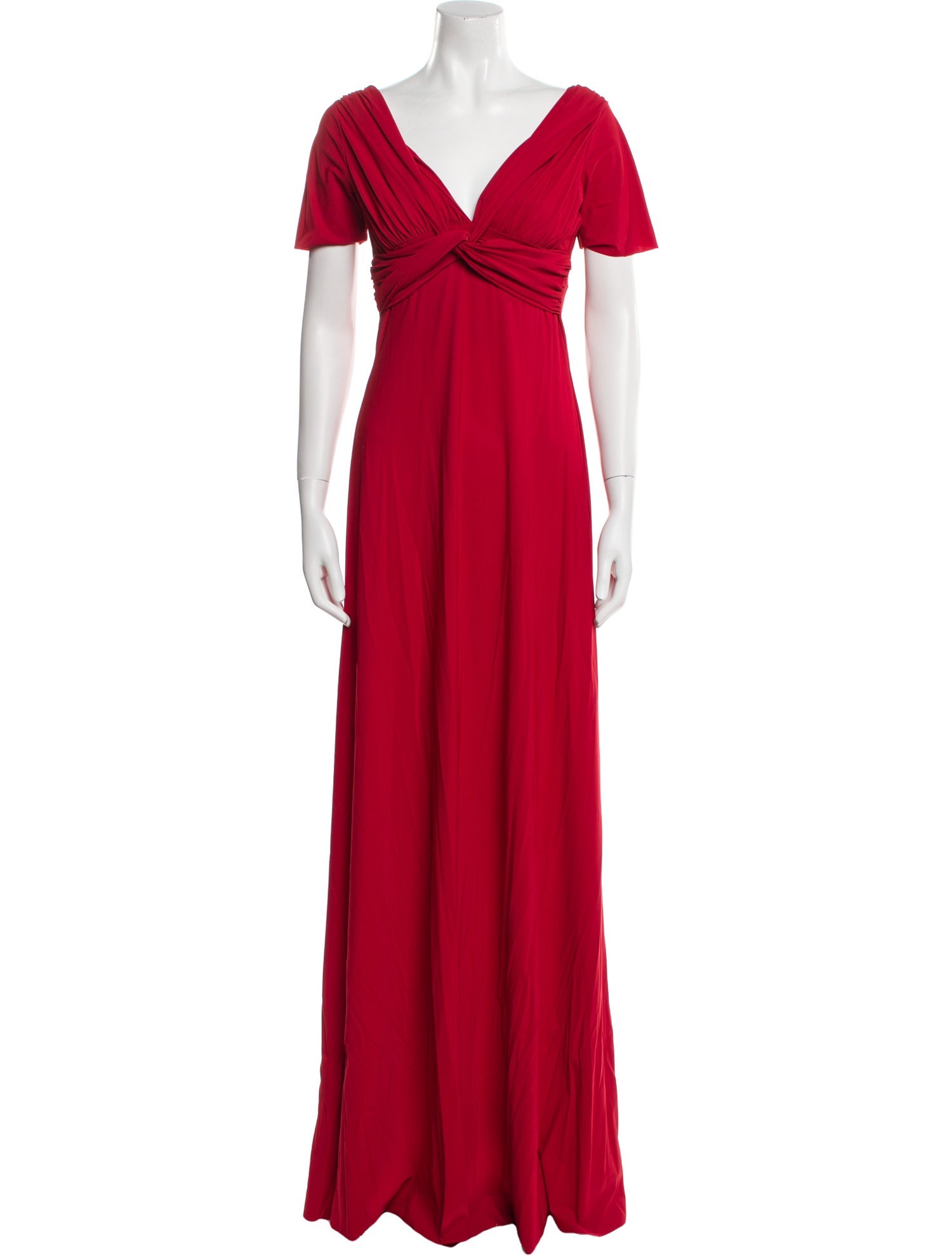 La Petite Robe di Chiara Boni V-Neck Long Dress w/ Tags