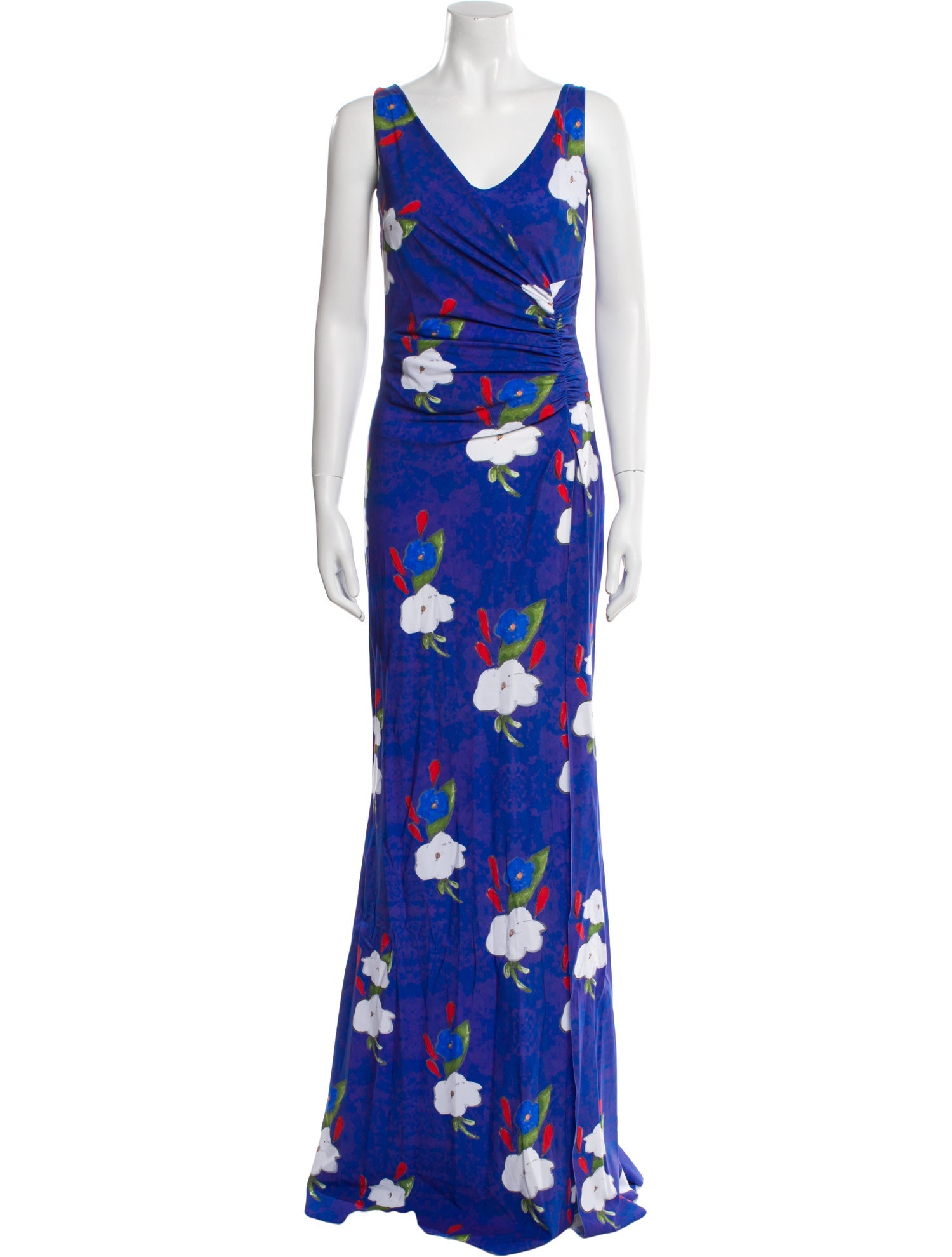 La Petite Robe di Chiara Boni Floral Print Long Dress w/ Tags