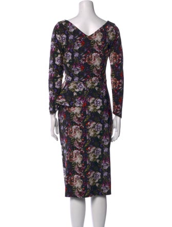 La Petite Robe di Chiara Boni Floral Print Midi Length Dress