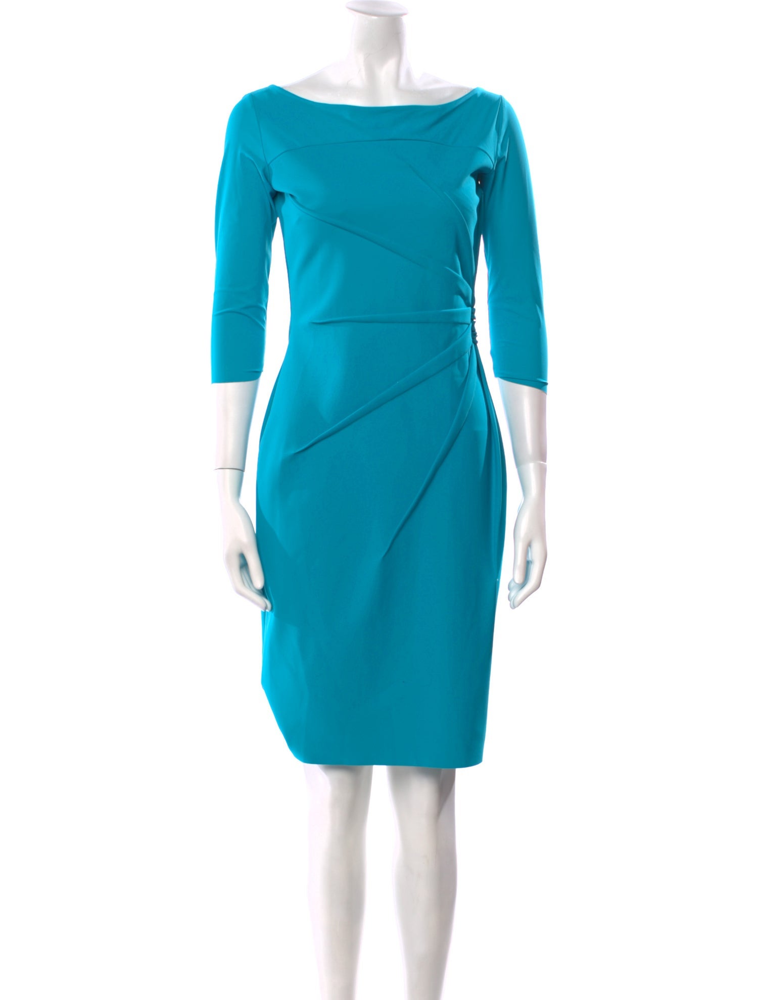 La Petite Robe di Chiara Boni Scoop Neck Knee-Length Dress