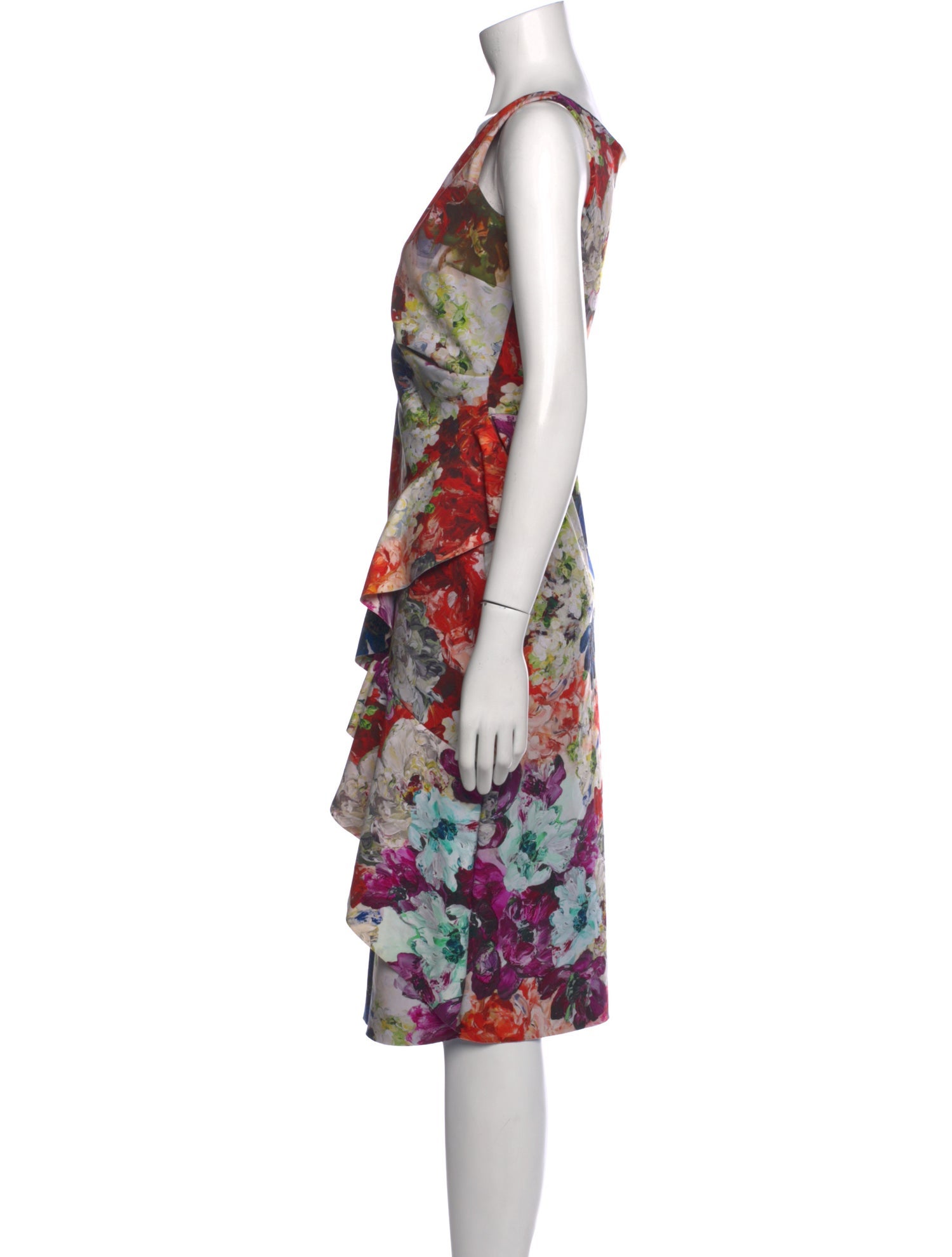 La Petite Robe di Chiara Boni Floral Print Midi Length Dress