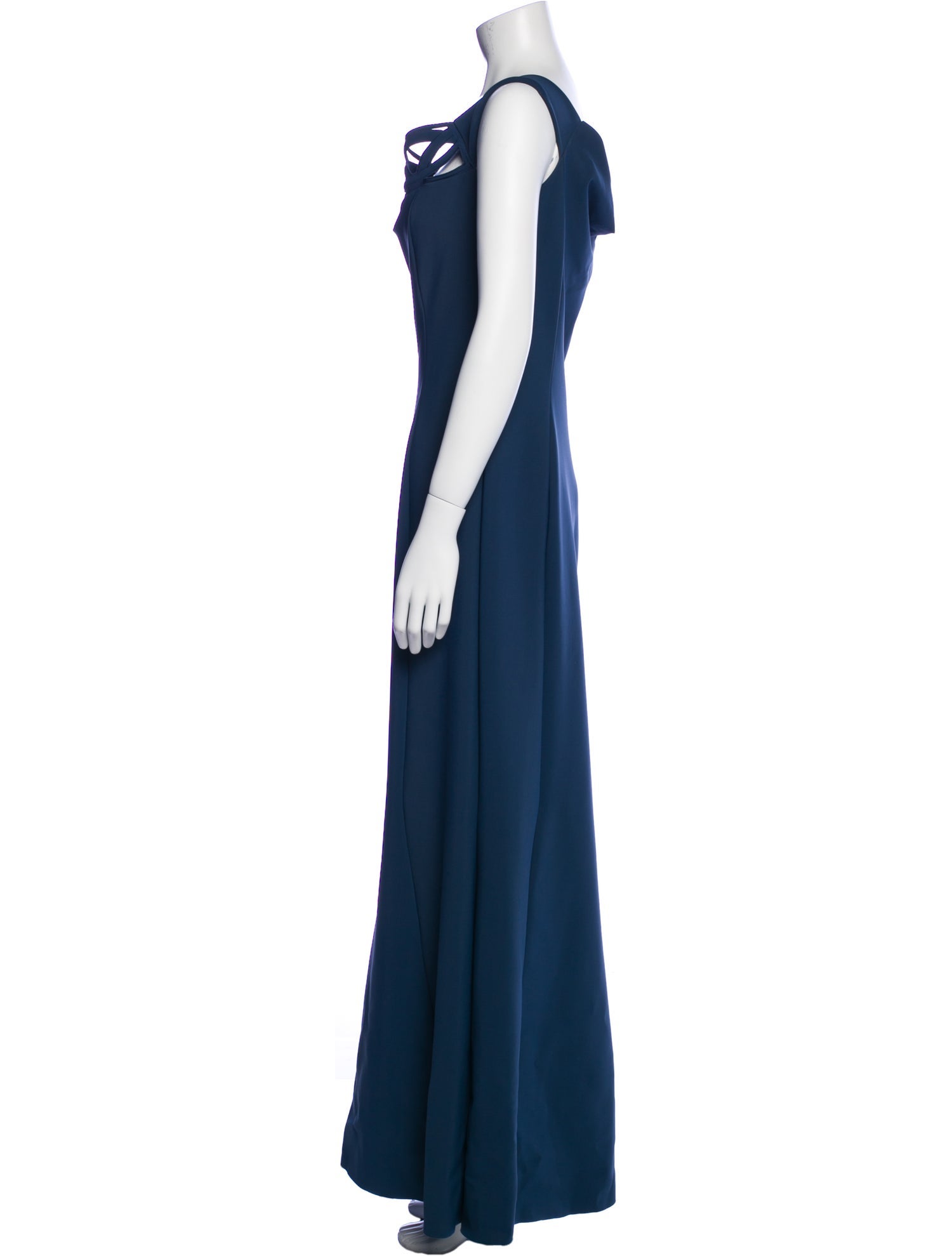 La Petite Robe di Chiara Boni Square Neckline Long Dress