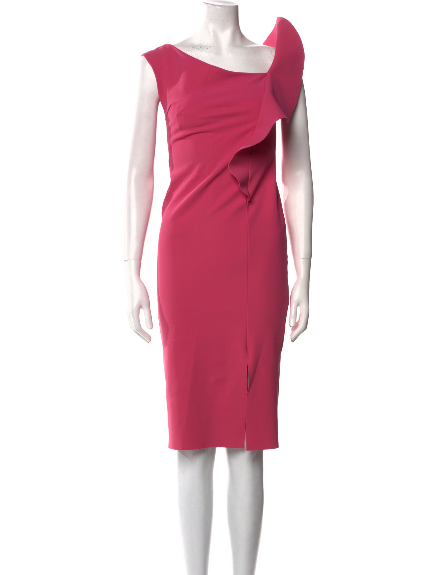 La Petite Robe di Chiara Boni Bateau Neckline Knee-Length Dress