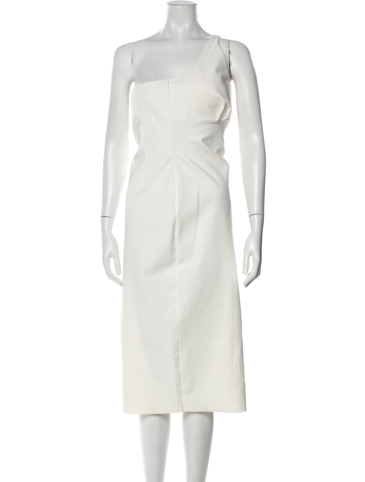 La Petite Robe di Chiara Boni One-Shoulder Midi Length Dress