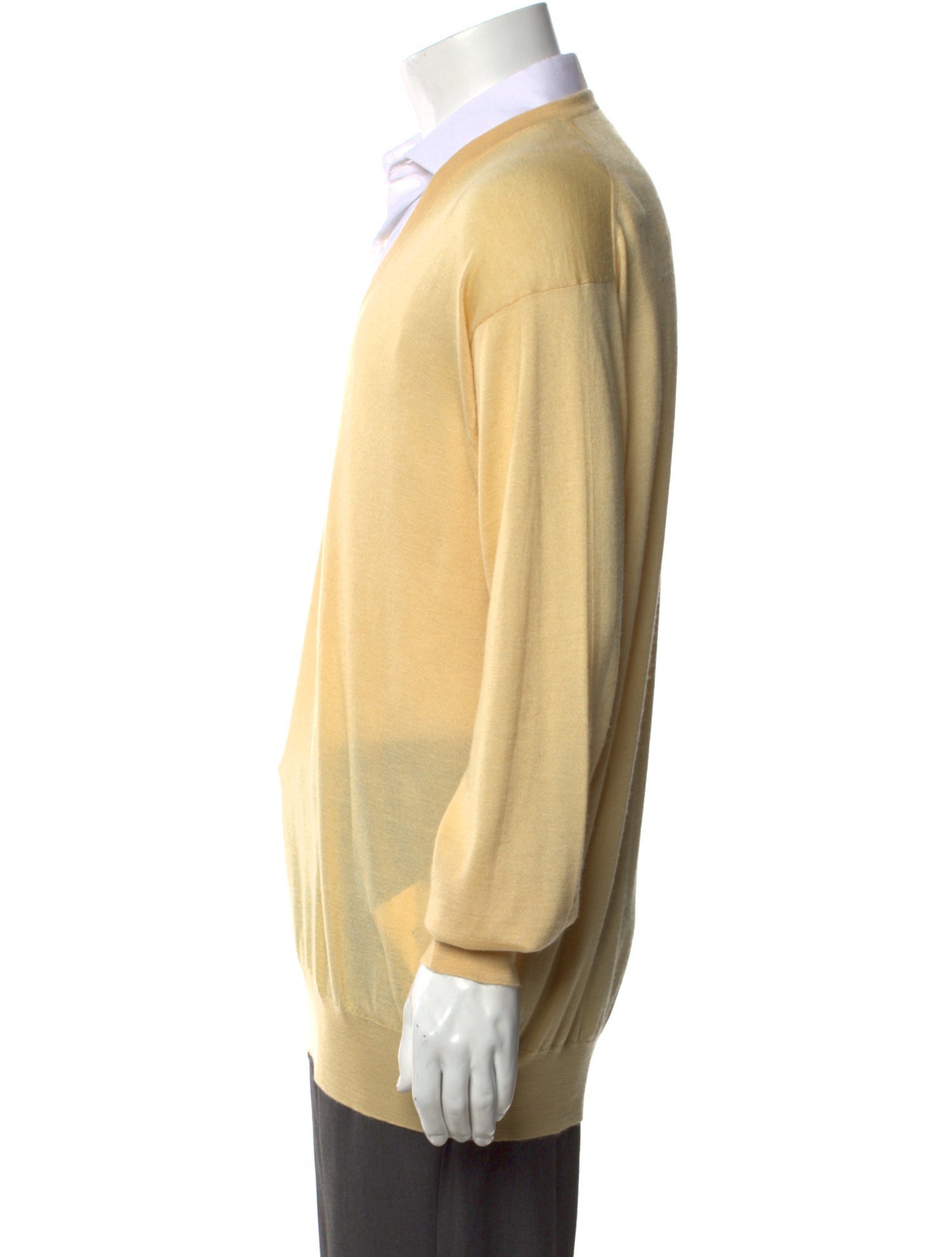 Larusmiani Cashmere V-Neck Pullover