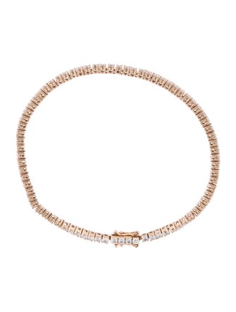 The Last Line 14K 2.57ctw Diamond Perfect Tennis Bracelet