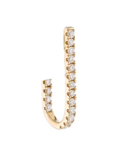 The Last Line 14K Diamond Inside Out Single Earring