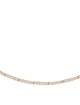 The Last Line 14K 2.68ctw Diamond Crescent Eternity Necklace