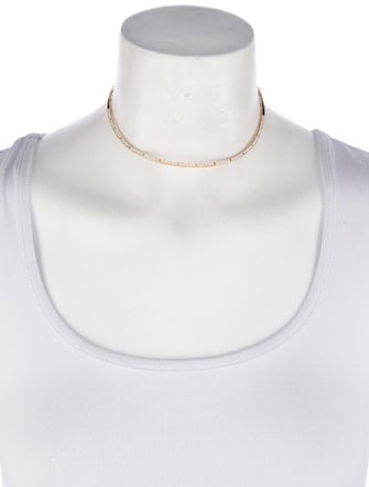 The Last Line 14K 2.68ctw Diamond Crescent Eternity Necklace