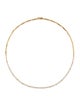 The Last Line 14K 2.68ctw Diamond Crescent Eternity Necklace
