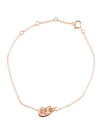 The Last Line 14K Diamond Best Friend Bracelet