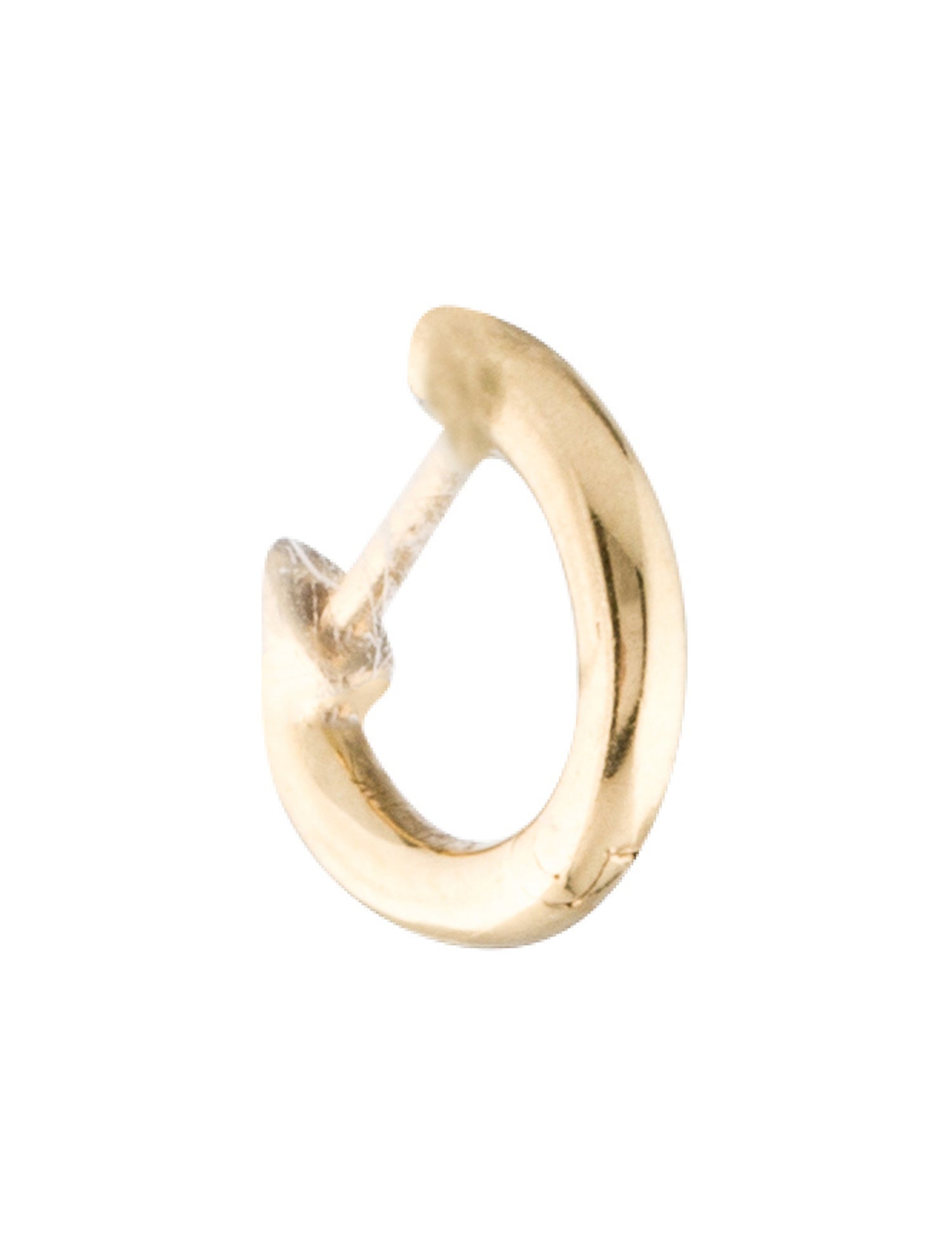 The Last Line 14K Single Huggie Earring