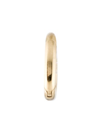 The Last Line 14K Single Huggie Earring