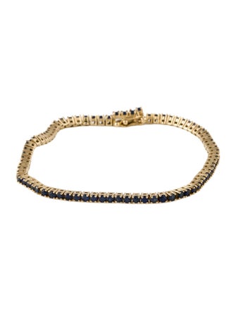 The Last Line 14K Sapphire The Perfect Tennis Bracelet