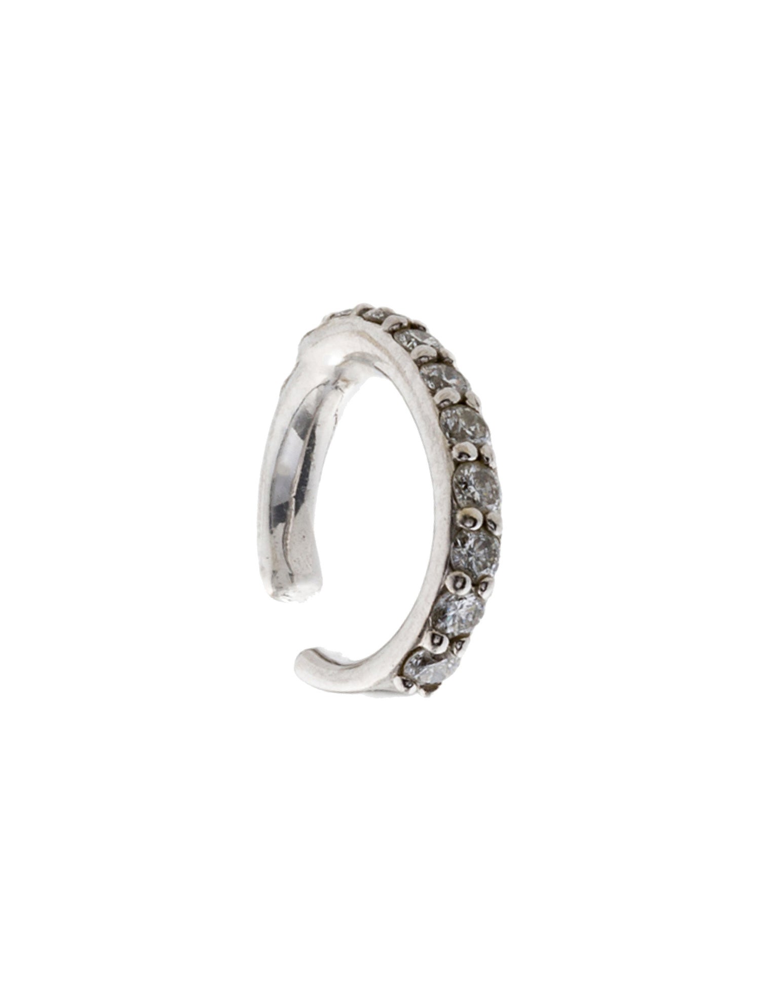 The Last Line 14K Diamond Perfect Ear Cuff