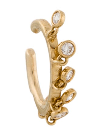 The Last Line 14K Diamond Ear Cuff