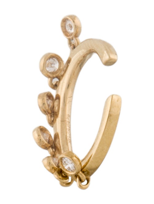 The Last Line 14K Diamond Ear Cuff