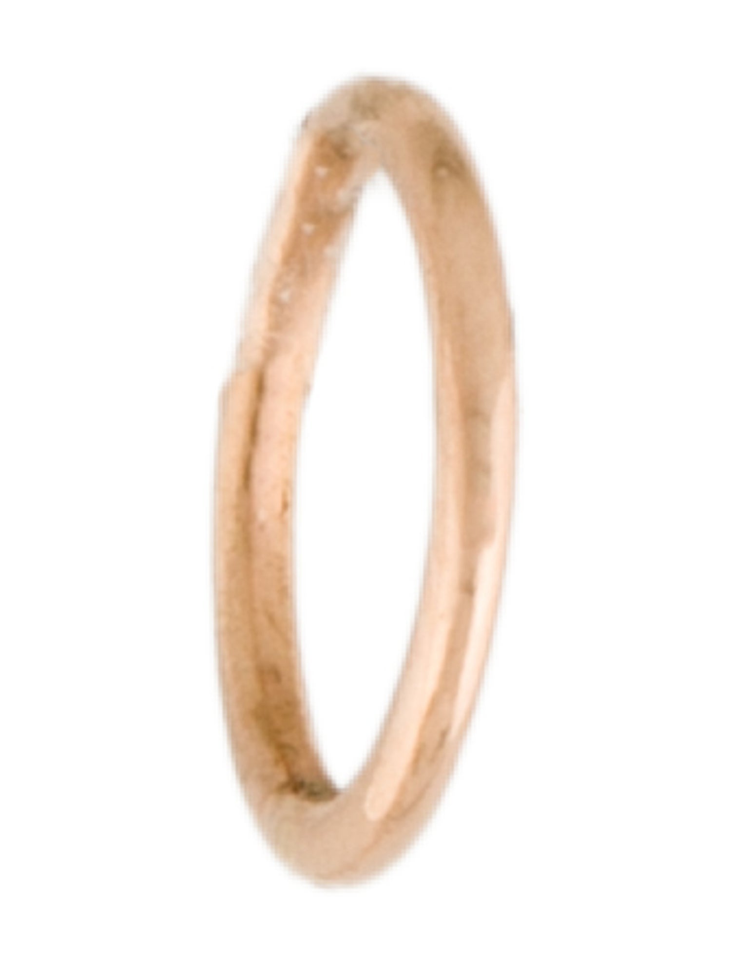 The Last Line 14K Seamless Single Huggie Hoop Earring