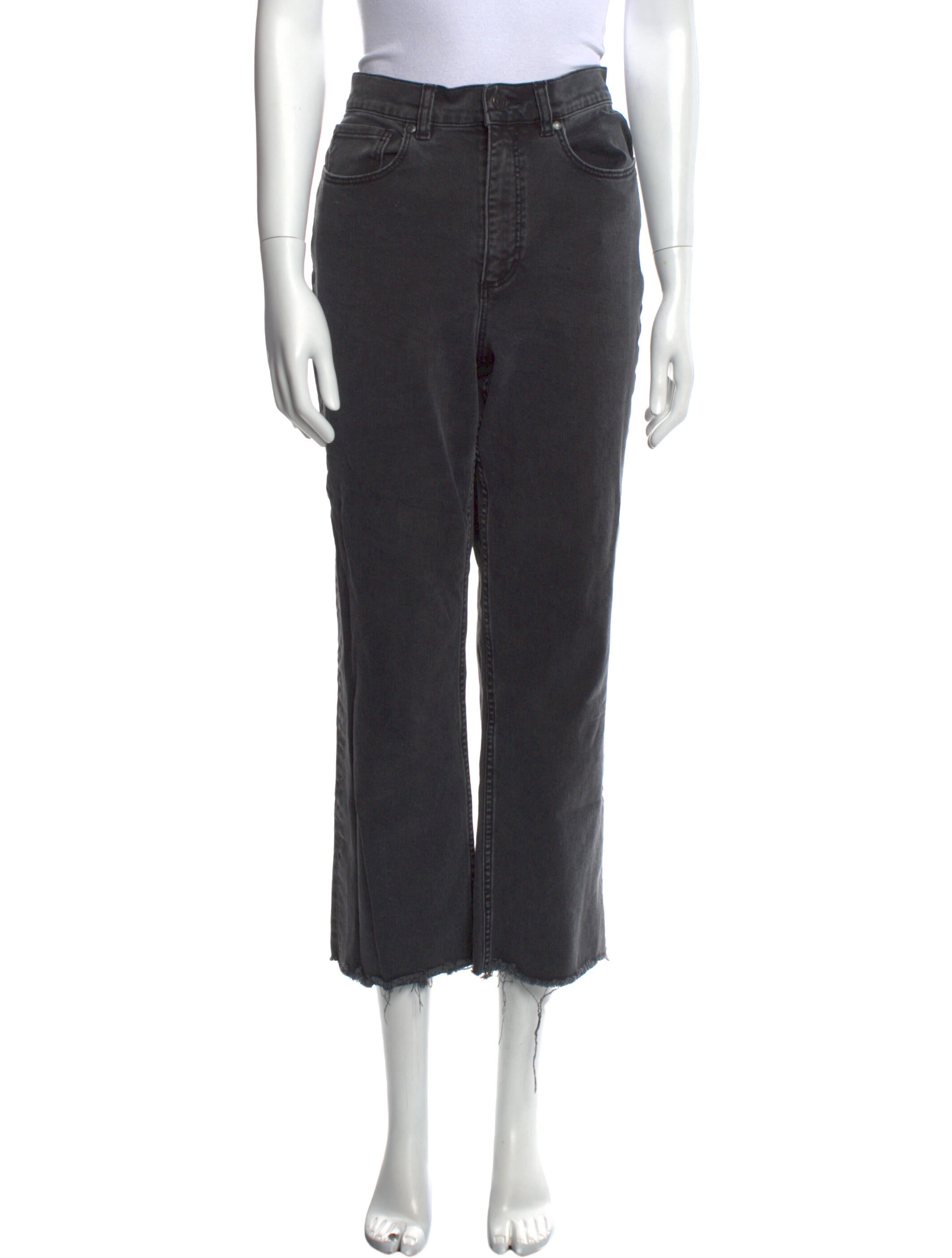 La Vie Rebecca Taylor High-Rise Straight Leg Jeans