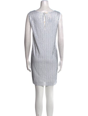 La Vie Style House Bateau Neckline Mini Dress