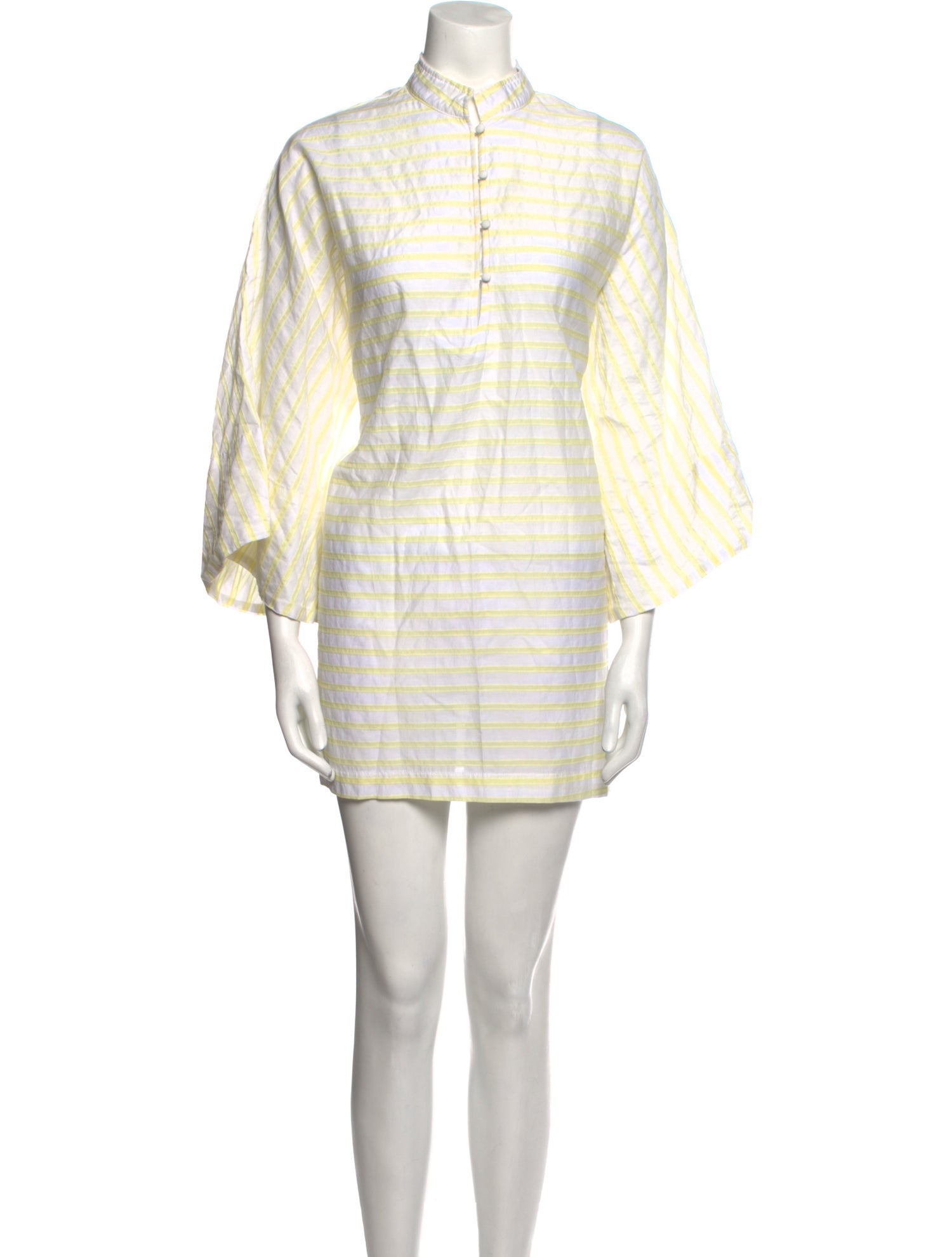 La Vie Style House Plaid Print Mini Dress