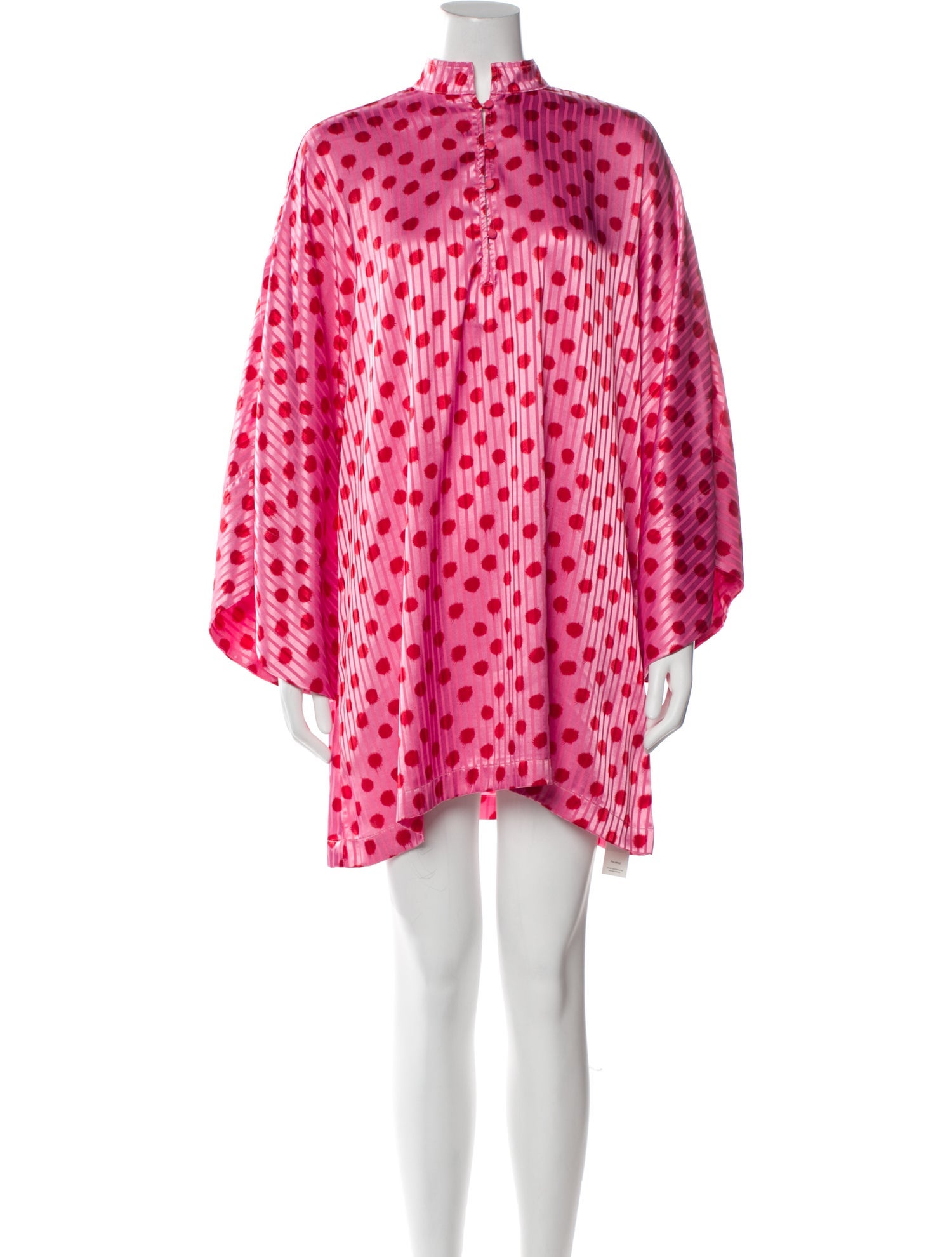 La Vie Style House Polka Dot Print Mini Dress