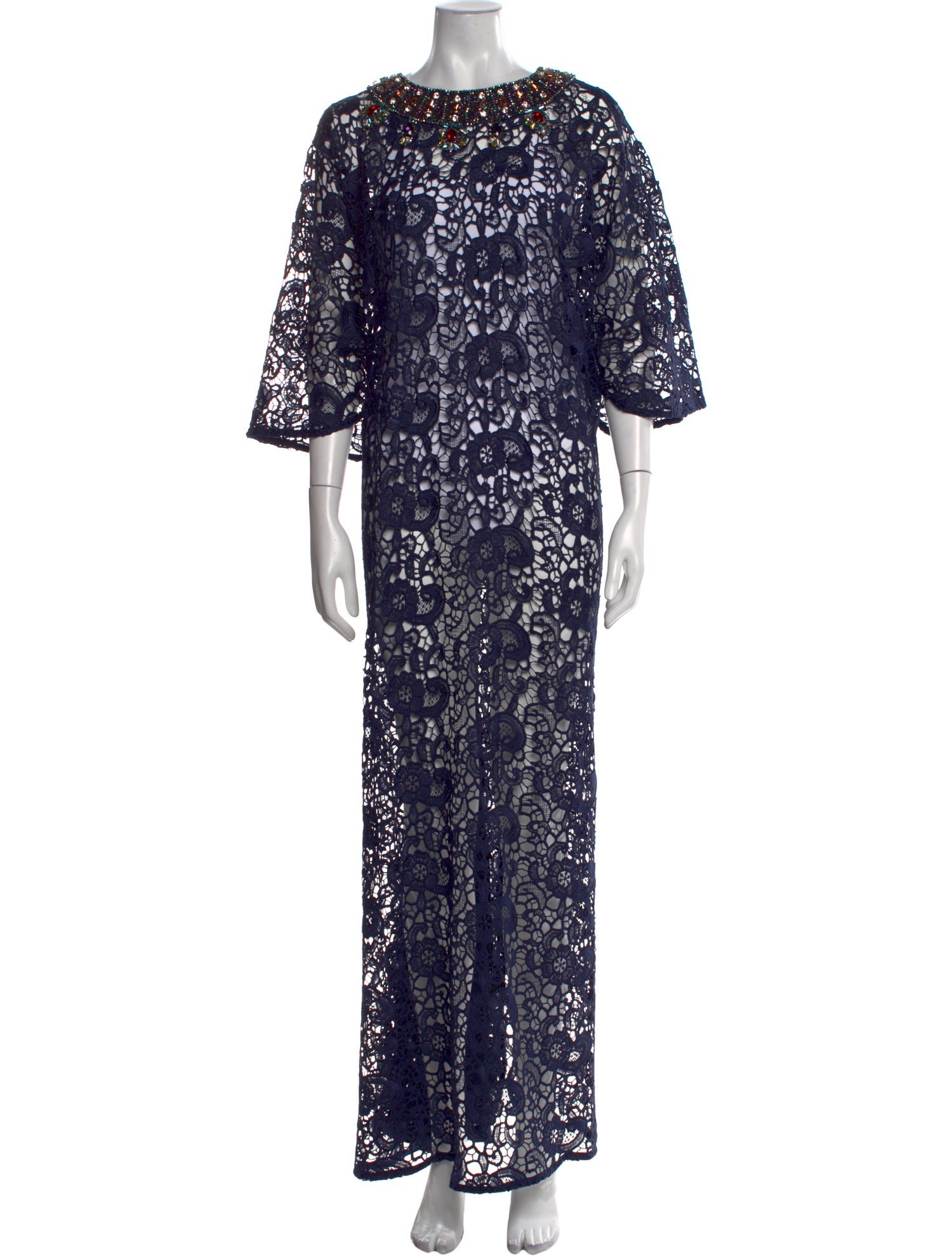 La Vie Style House Printed Long Dress