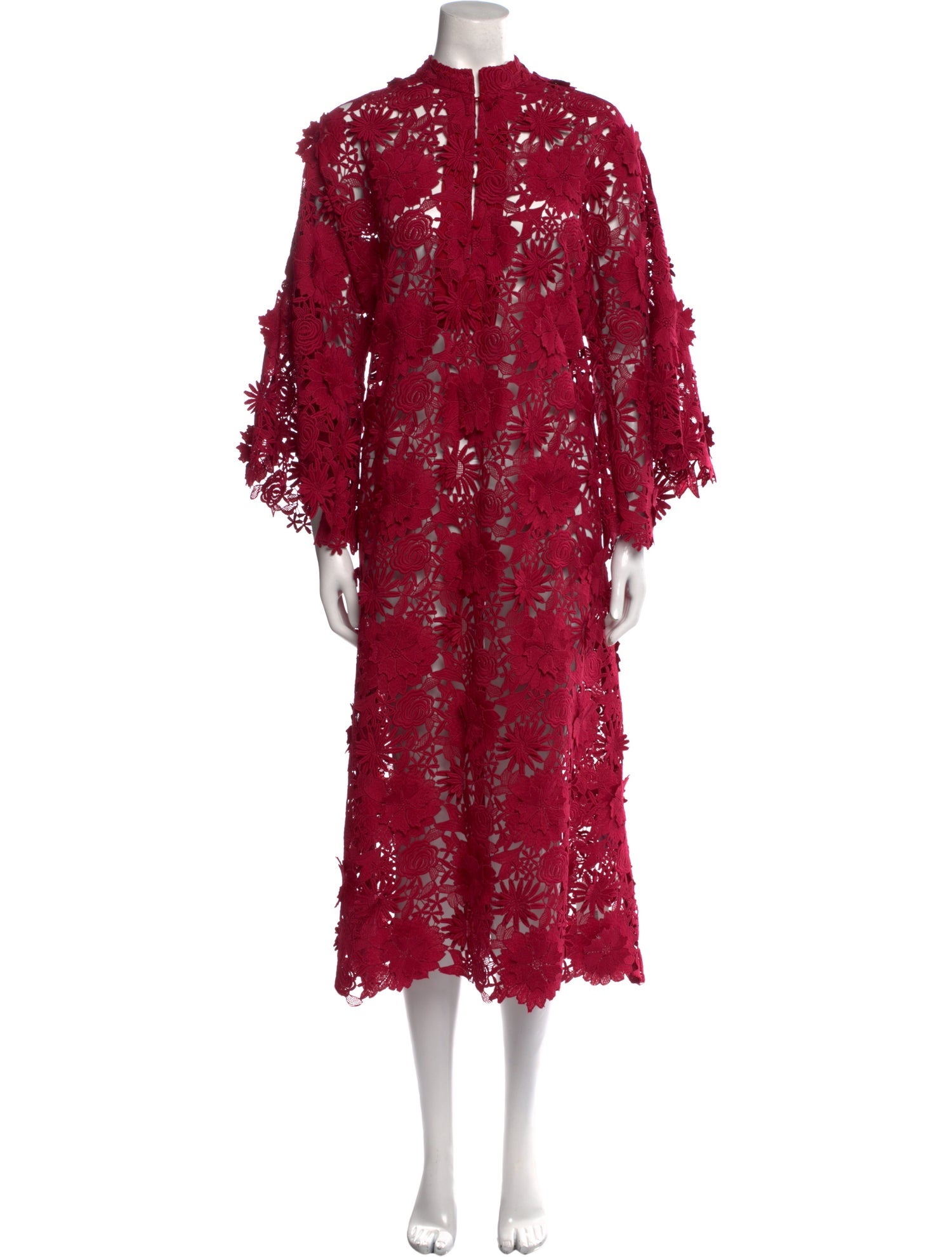 La Vie Style House Lace Pattern Long Dress w/ Tags