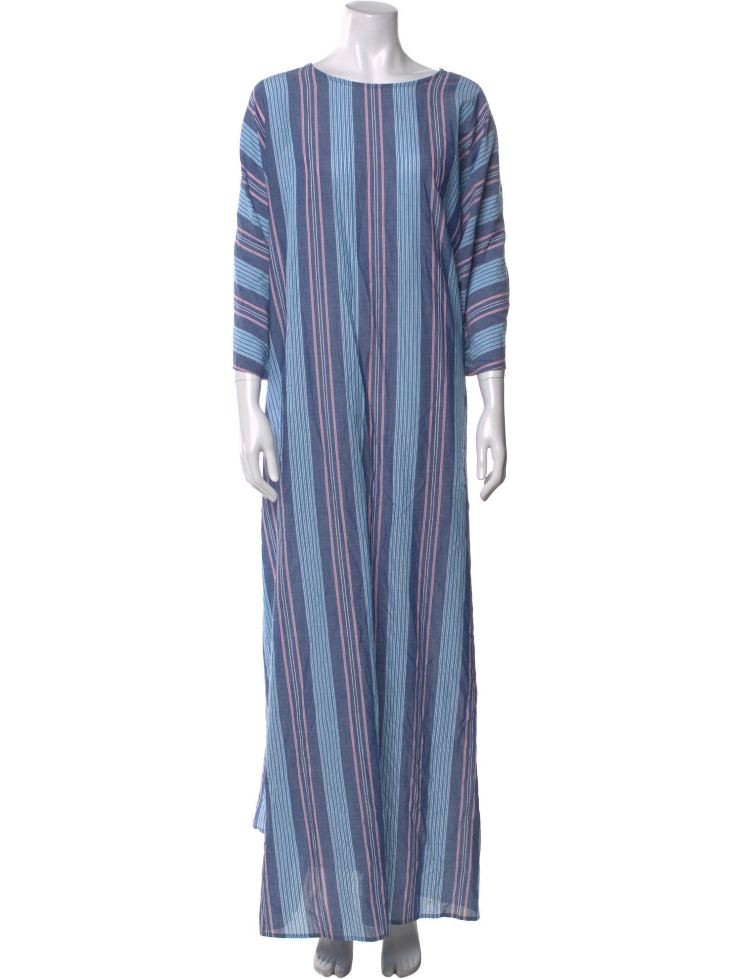 La Vie Style House Striped Long Dress w/ Tags
