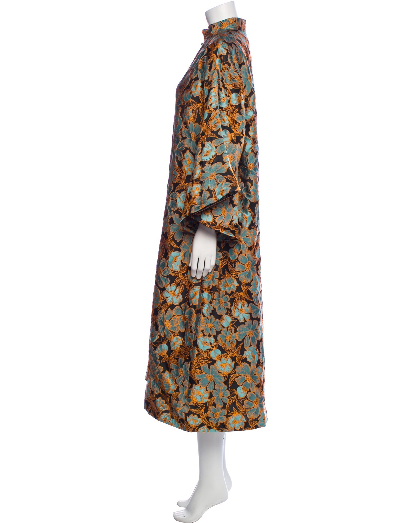 La Vie Style House Floral Print Long Dress