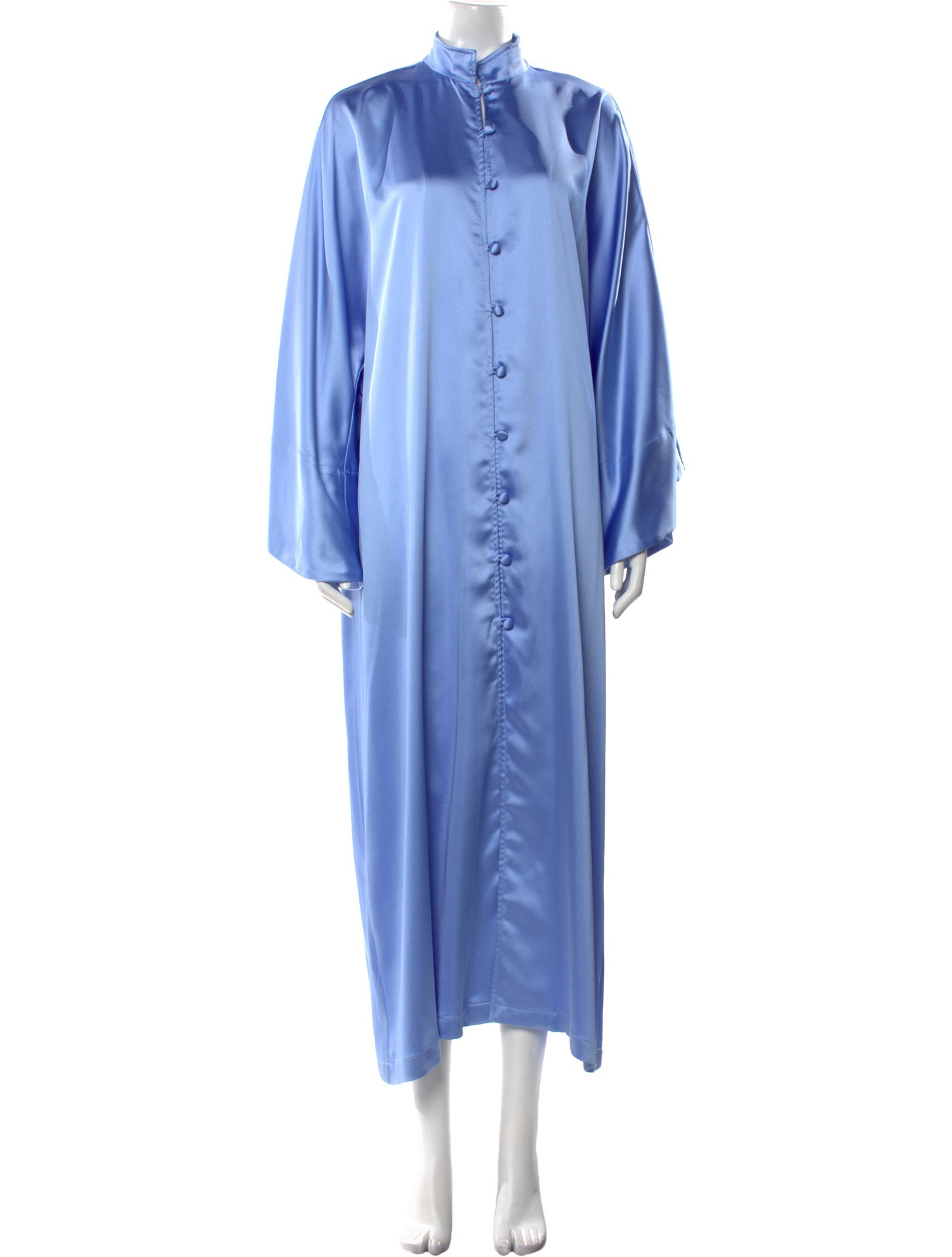 La Vie Style House Mock Neck Long Dress