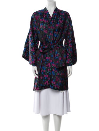 La Vie Style House Floral Print Jacket w/ Tags