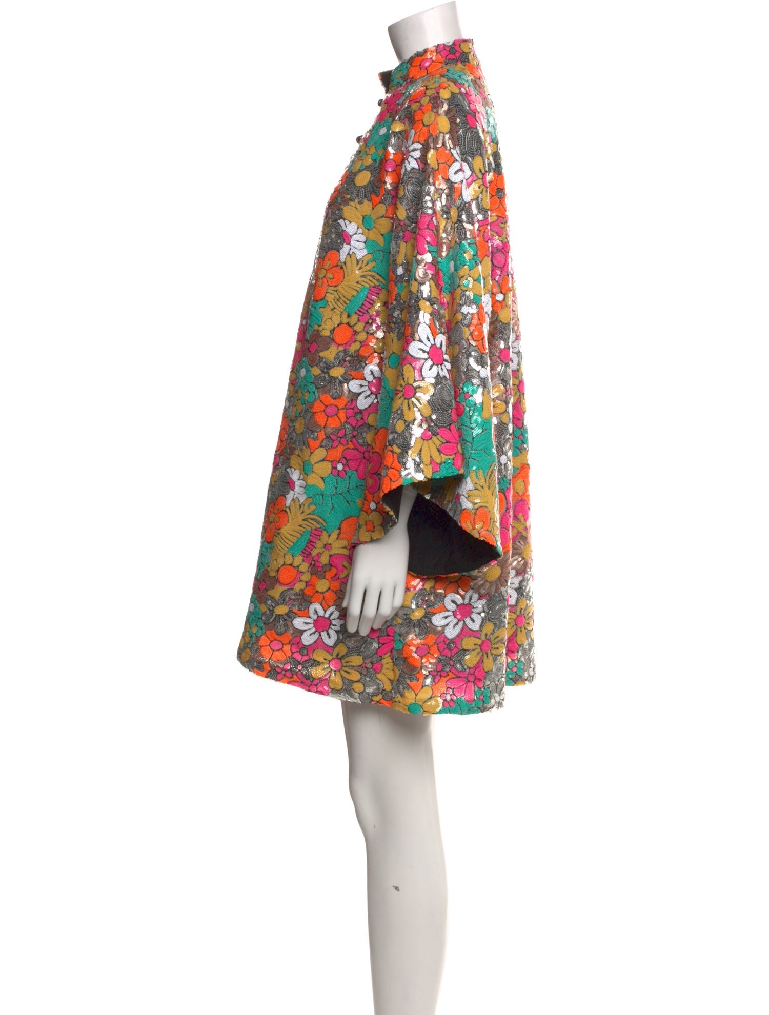 La Vie Style House Floral Print Mini Dress