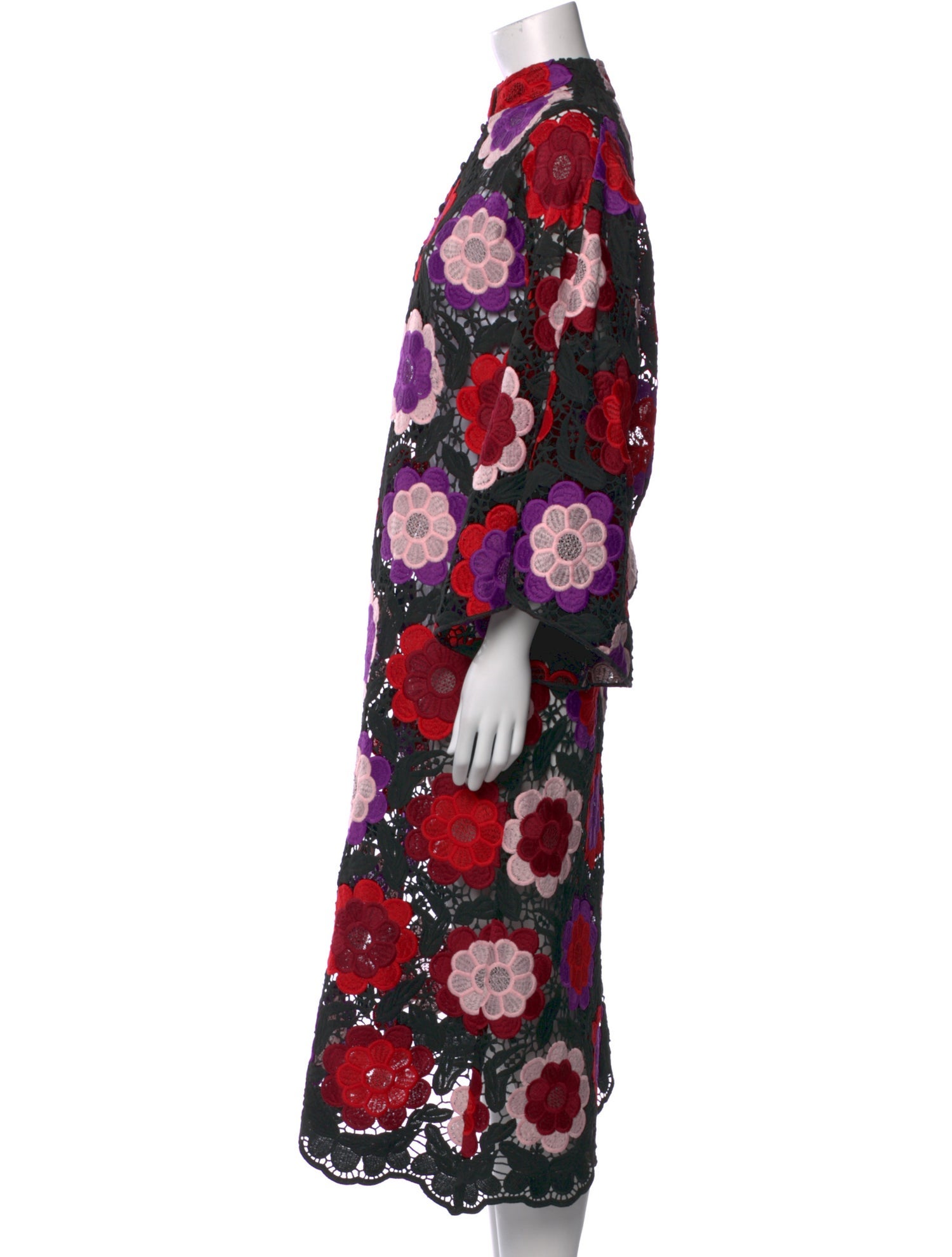 La Vie Style House Floral Print Long Dress