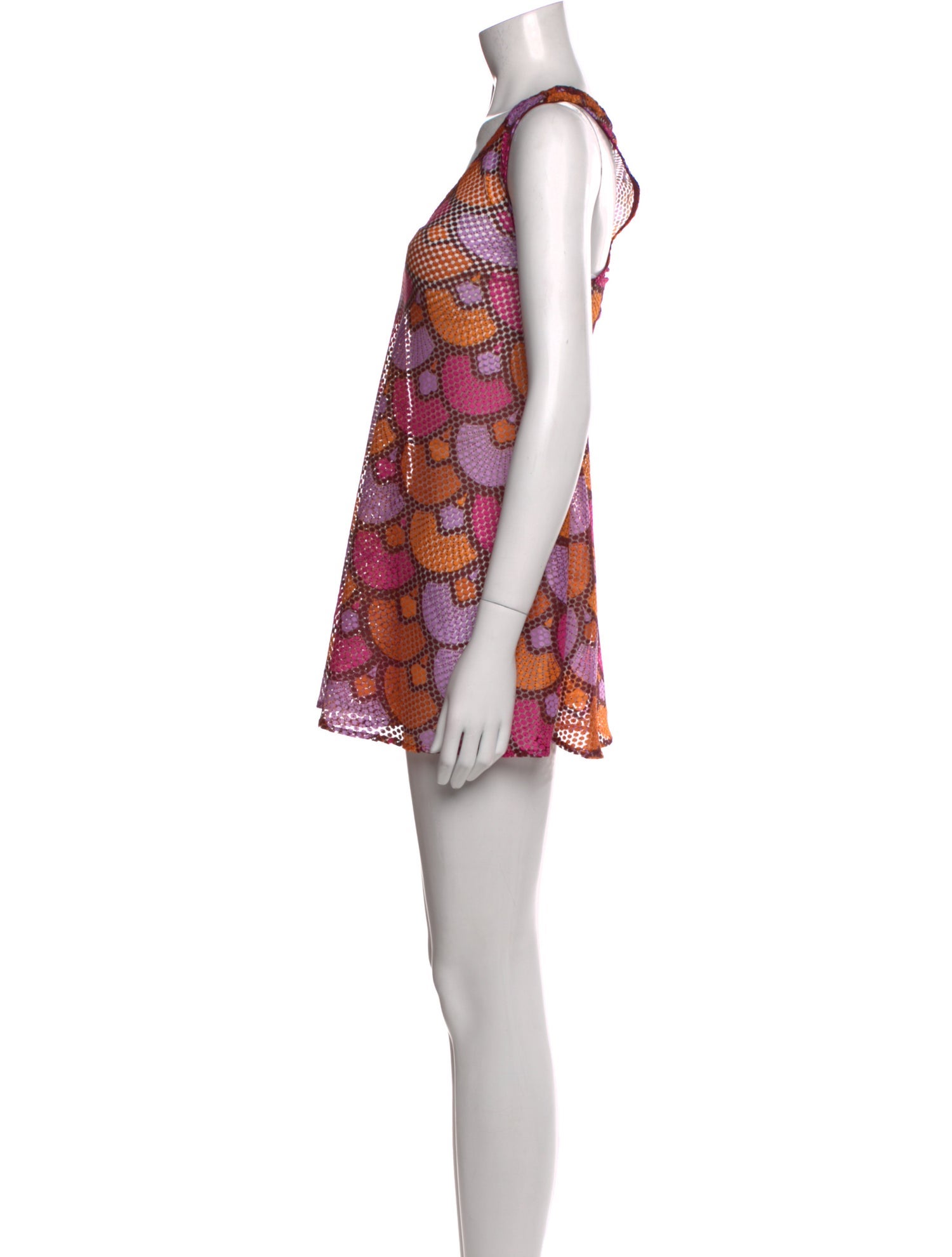 La Vie Style House Printed Mini Dress