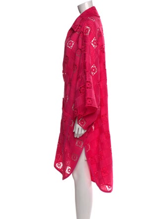 La Vie Style House Printed Midi Length Dress