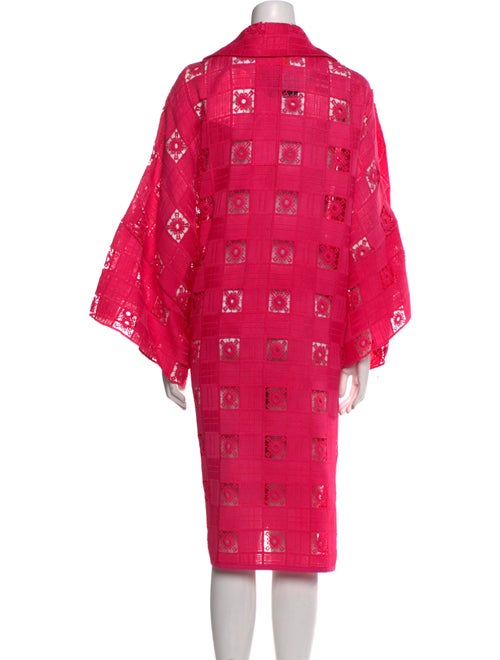 La Vie Style House Printed Midi Length Dress