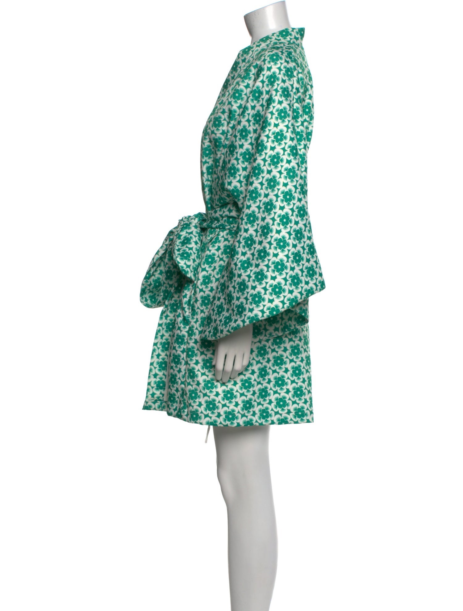 La Vie Style House Floral Print Mini Dress