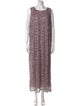 La Vie Style House Scoop Neck Long Dress