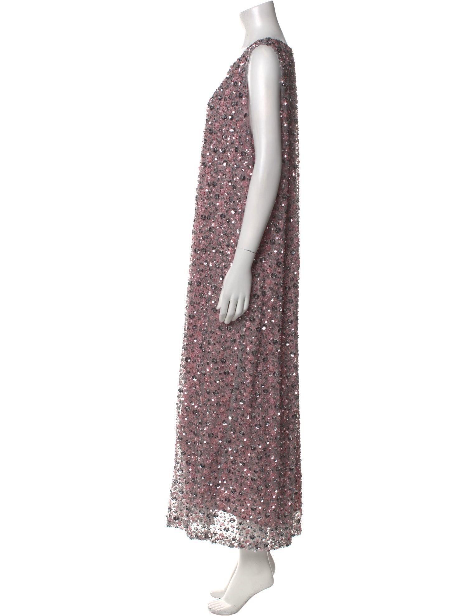 La Vie Style House Scoop Neck Long Dress