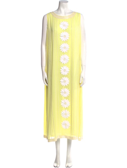 La Vie Style House Floral Print Long Dress