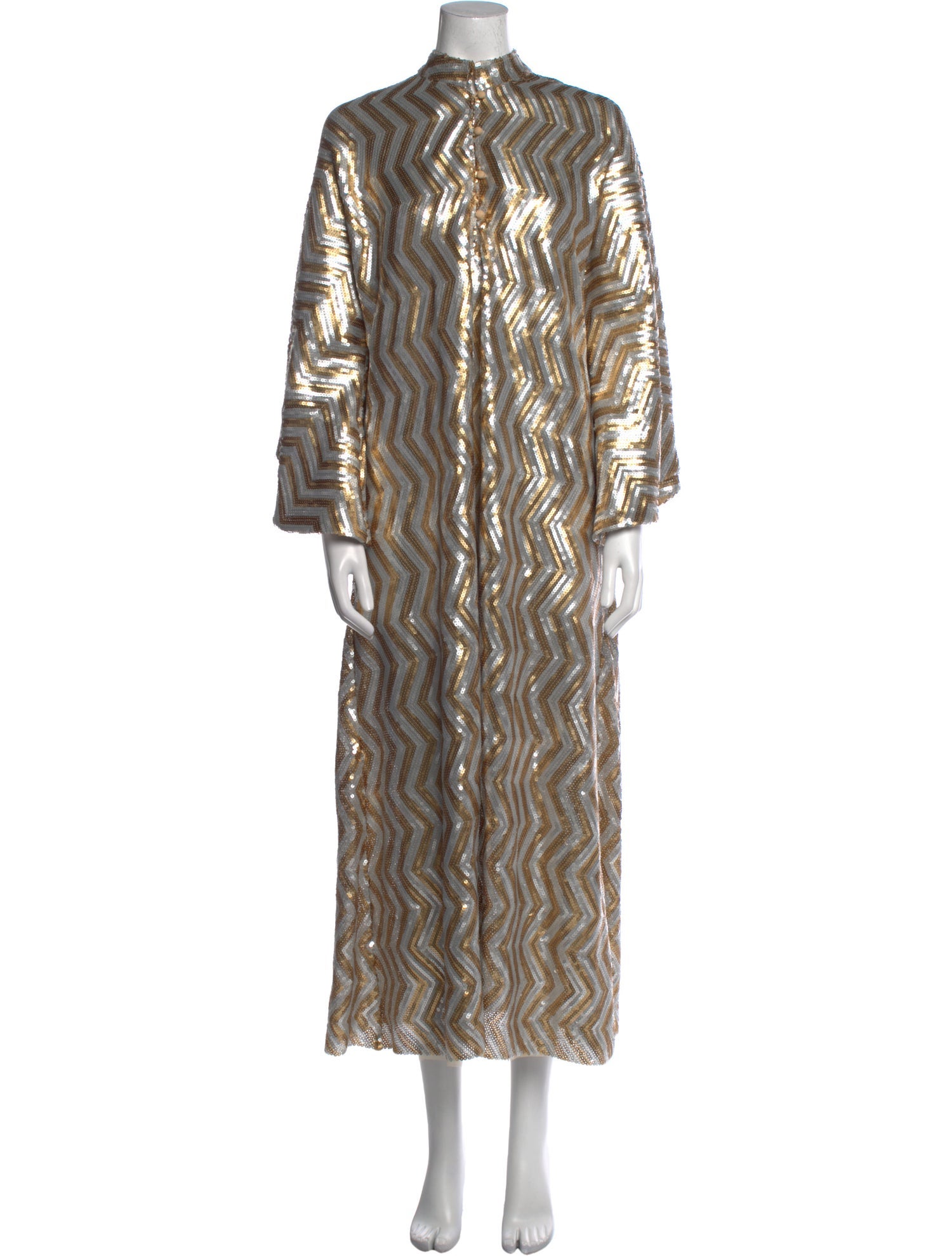 La Vie Style House Printed Long Dress