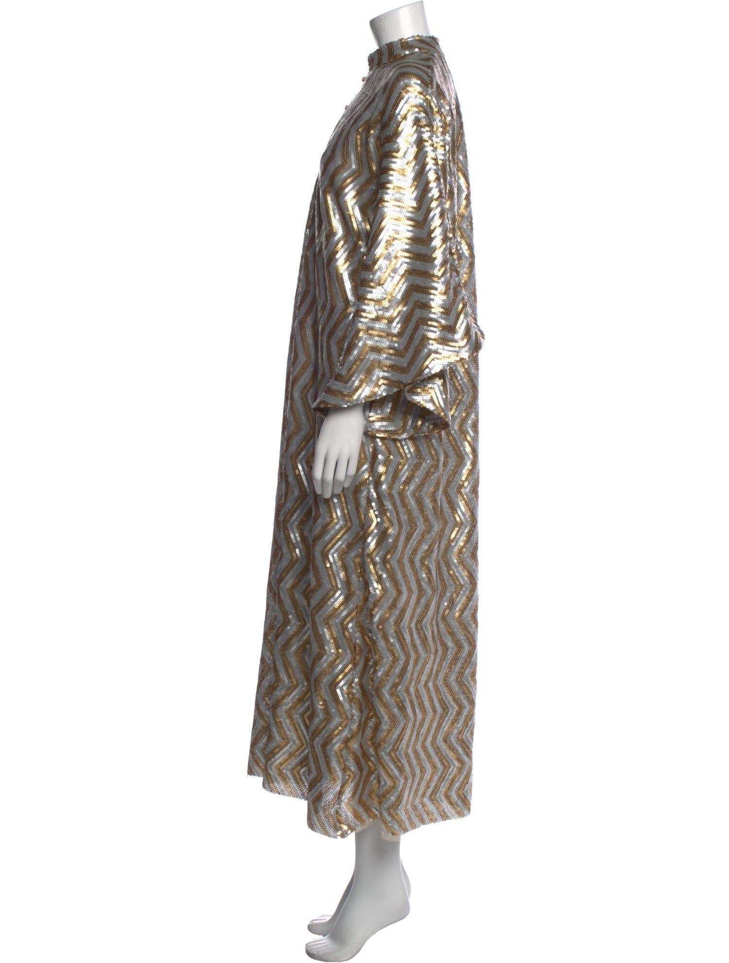 La Vie Style House Printed Long Dress